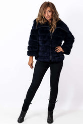 Women's chinchilla coat Galena